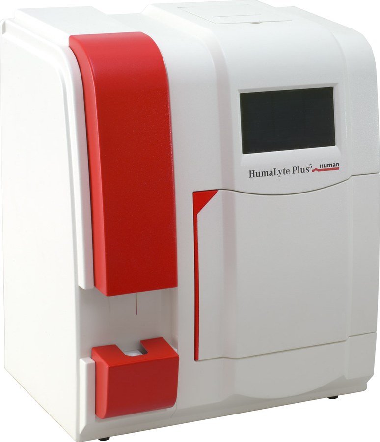 Analisador de íons seletivos Humalyte Plus 5